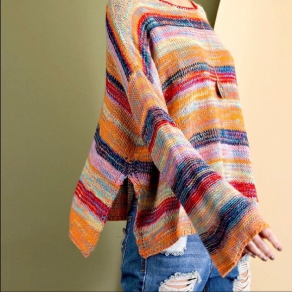 The SANTA FE Multi Color Sweater - Picture 2 of 8